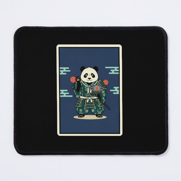 Item preview, Cute Panda Samurai Japanese Style Illustration designed and sold by JordynLadukeg65.