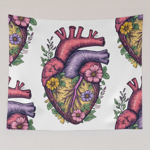 Item preview, Botanical Heart of Healing – Plant Lover Gift designed and sold by owi-art.