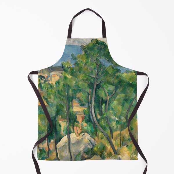 Item preview, Blick Auf Das Meer Bei Lestaque by Paul Cézanne: Post Impressionist Landscape designed and sold by artofuniverse.
