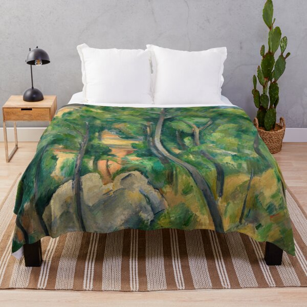 Item preview, Blick Auf Das Meer Bei Lestaque by Paul Cézanne: Post Impressionist Landscape designed and sold by artofuniverse.