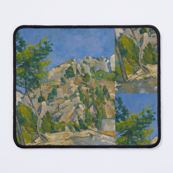 Item preview, Bottom of the Ravine by Paul Cézanne: Post Impressionist Landscape Poster designed and sold by artofuniverse.