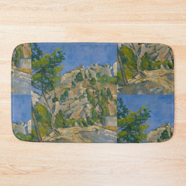 Item preview, Bottom of the Ravine by Paul Cézanne: Post Impressionist Landscape Poster designed and sold by artofuniverse.