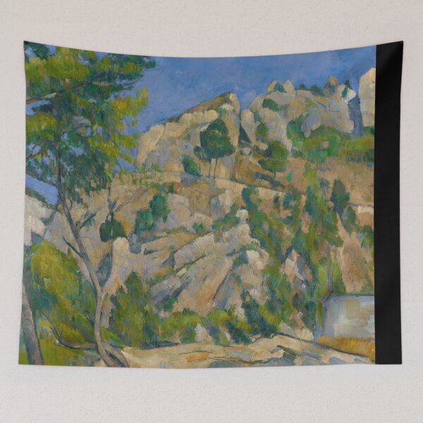 Item preview, Bottom of the Ravine by Paul Cézanne: Post Impressionist Landscape Poster designed and sold by artofuniverse.