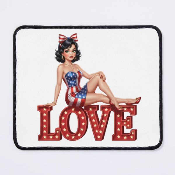Item preview, "Retro Glamour: Charm and Audacity of Pin-Ups” designed and sold by CHRIST5000.