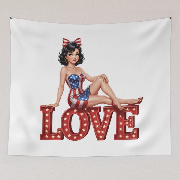 Item preview, "Retro Glamour: Charm and Audacity of Pin-Ups” designed and sold by CHRIST5000.