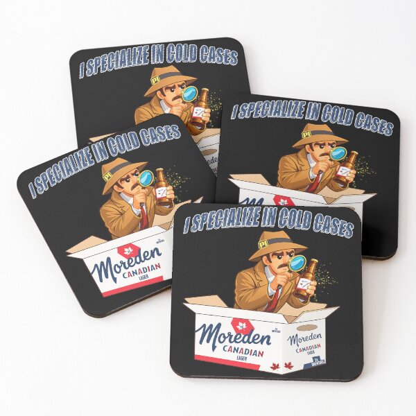 Item preview, I Specialize in Cold Cases – Retro Beer Detective Nostalgia Design designed and sold by SeriouslyArtistical.