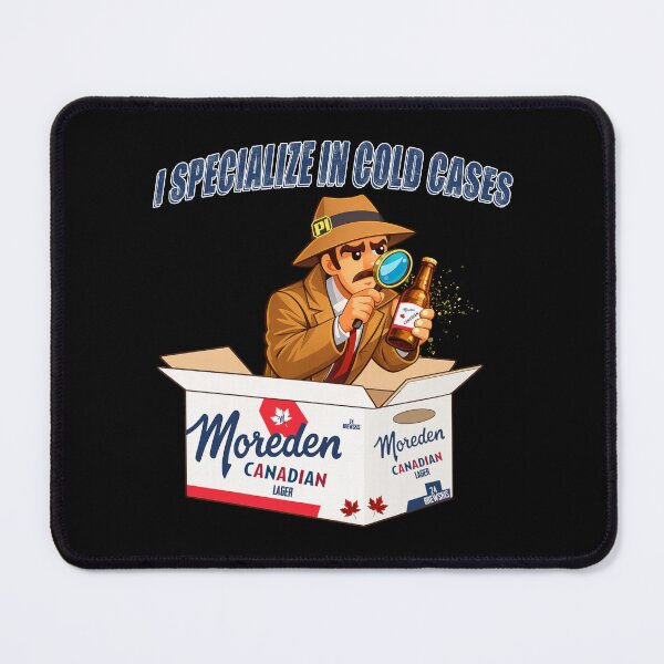 Item preview, I Specialize in Cold Cases – Retro Beer Detective Nostalgia Design designed and sold by SeriouslyArtistical.