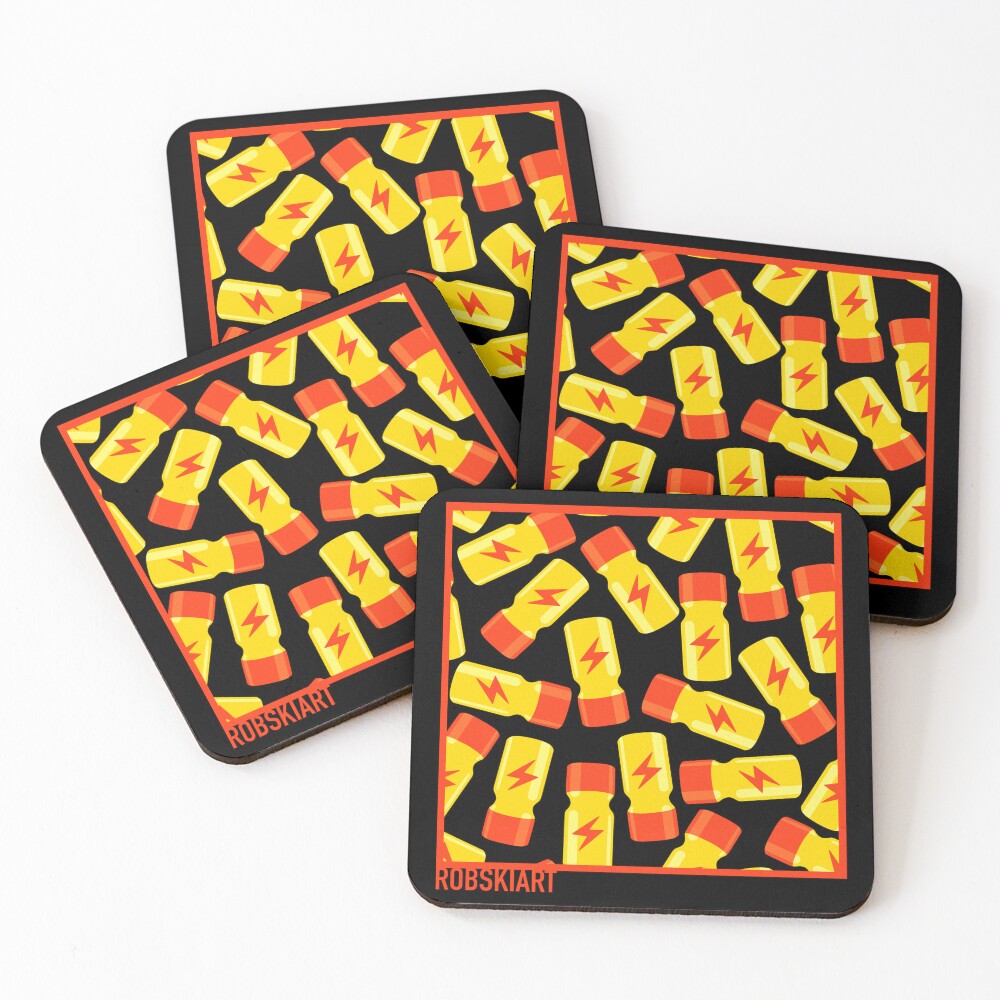 Item preview, Coasters (Set of 4) designed and sold by RobskiArt.
