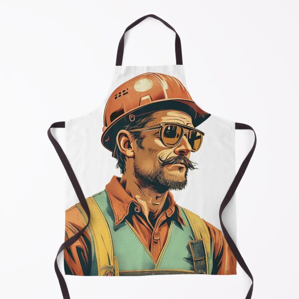 Item preview, Vintage Blue Collar Legend – Retro Construction Worker Art designed and sold by Cindralith.