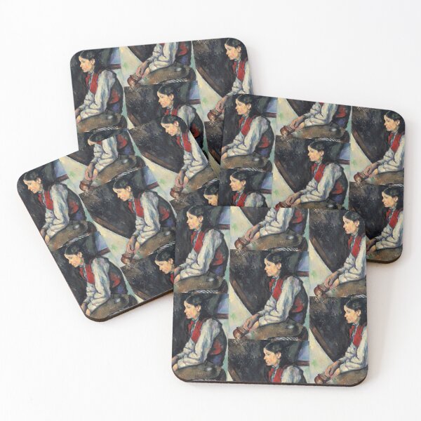 Item preview, Boy in a Red Vest by Paul Cézanne: Post Impressionist Portrait Poster designed and sold by artofuniverse.