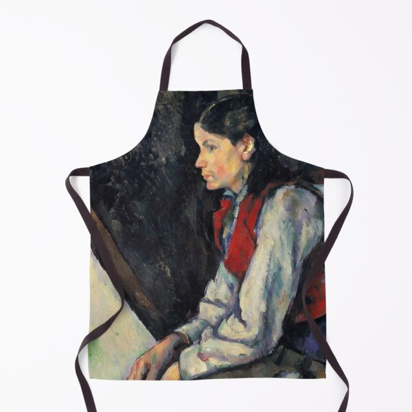 Item preview, Boy in a Red Vest by Paul Cézanne: Post Impressionist Portrait Poster designed and sold by artofuniverse.