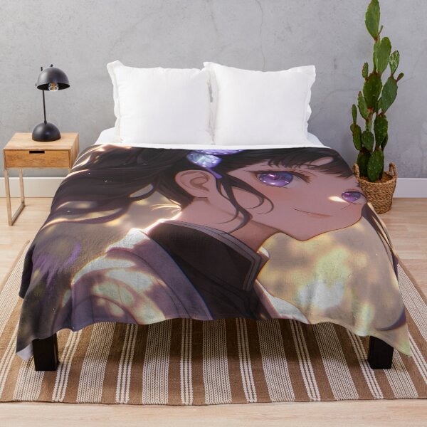 Item preview, Kanao Tsuyuri Demon Slayer Gentle Butterfly Glow designed and sold by Spraykart.