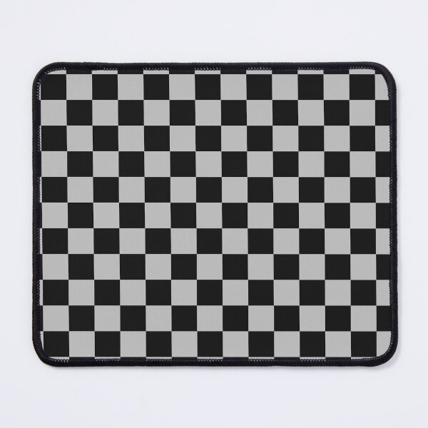 Item preview, Black And Silver Checkered Pattern designed and sold by pattern-archive.