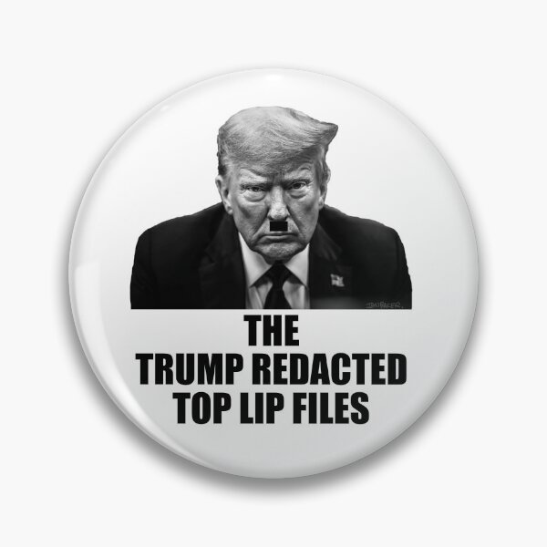 Item preview, The Trump Redacted Top Lip Files Satire designed and sold by IanBakerToons.