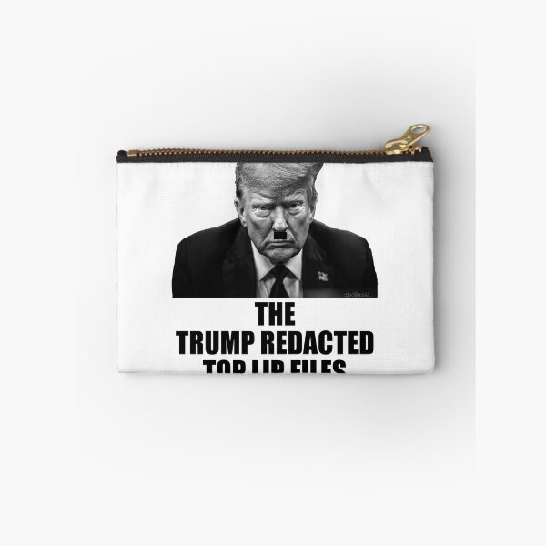 Item preview, The Trump Redacted Top Lip Files Satire designed and sold by IanBakerToons.