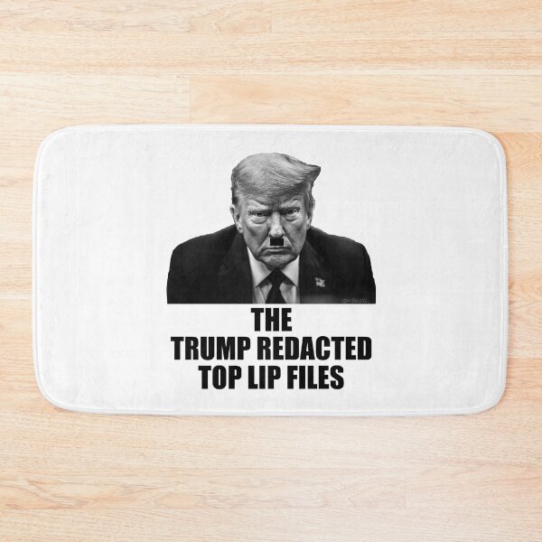 Item preview, The Trump Redacted Top Lip Files Satire designed and sold by IanBakerToons.