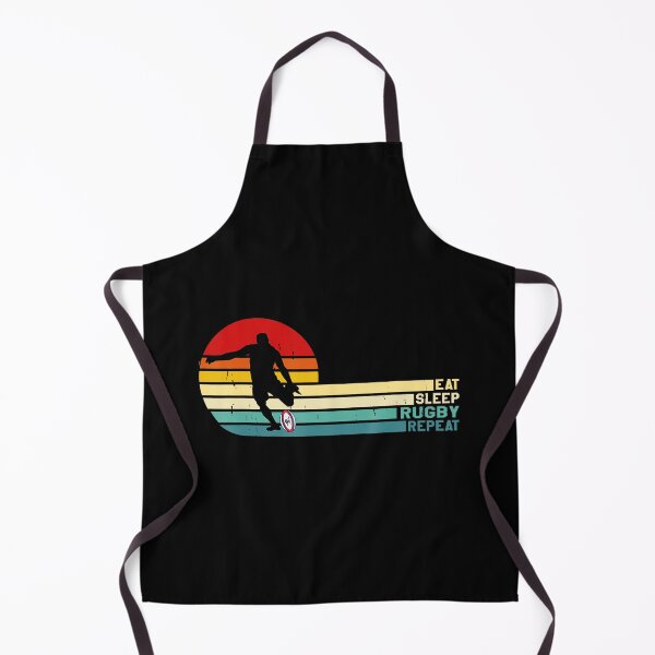 Item preview, Eat Sleep Rugby Repeat Vintage Sunset Rugby designed and sold by GabrieSketcham.