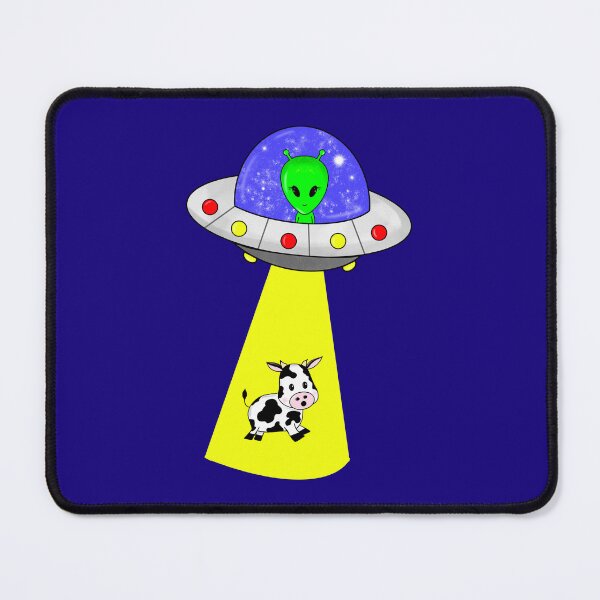 Item preview, Take me to your Farmer - UFO Alien Cow Abducted designed and sold by Studio Lisa Jayne.