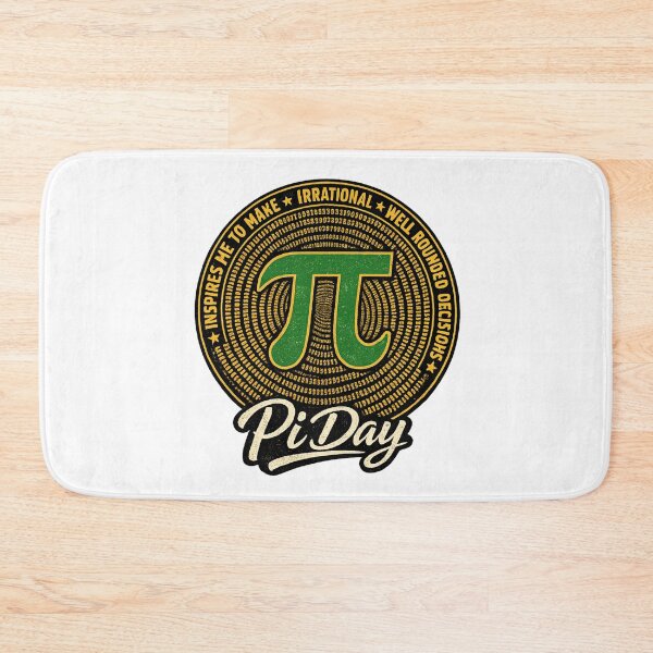 Item preview, Funny Pi Day Irrational Well Rounded Decisions Quote designed and sold by Pawsome Quotes.