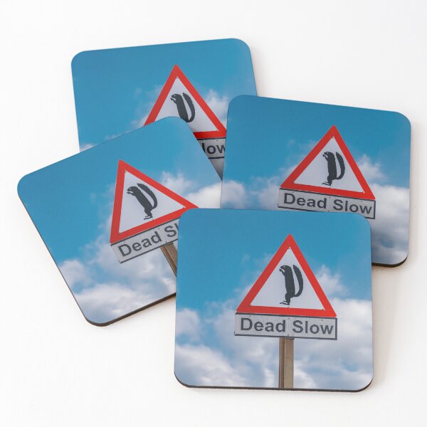 Item preview, Dead slow sign caution to squirrels designed and sold by Photopat.