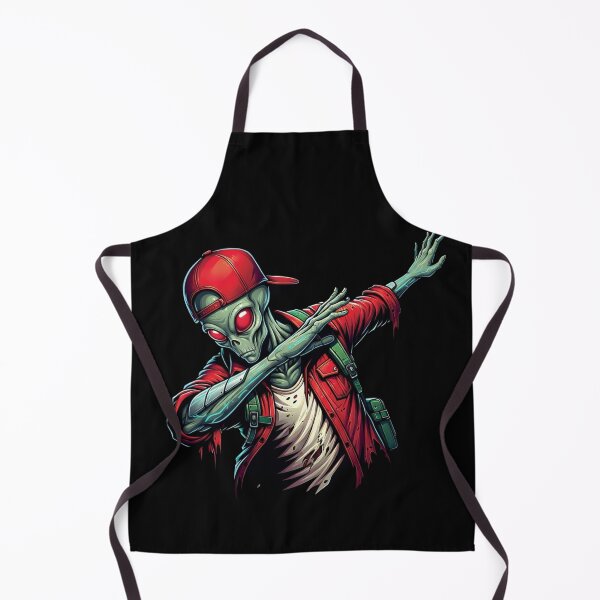 Item preview, Glitched Alien Dabbing - Neon Cyberpunk Streetwear Graphic designed and sold by AbeeRedB.