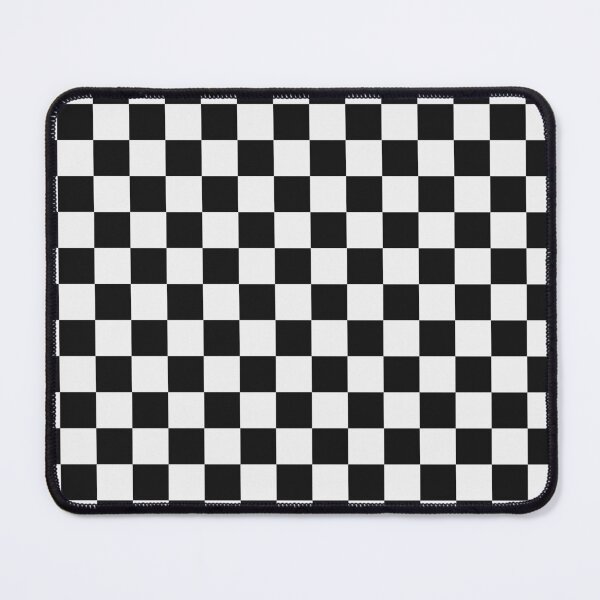 Item preview, Black And White Checkered Pattern designed and sold by pattern-archive.