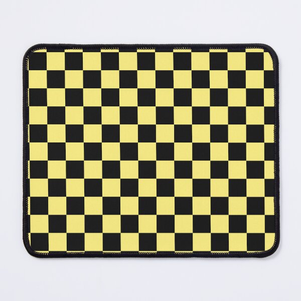 Item preview, Black And Yellow Checkered Pattern designed and sold by pattern-archive.