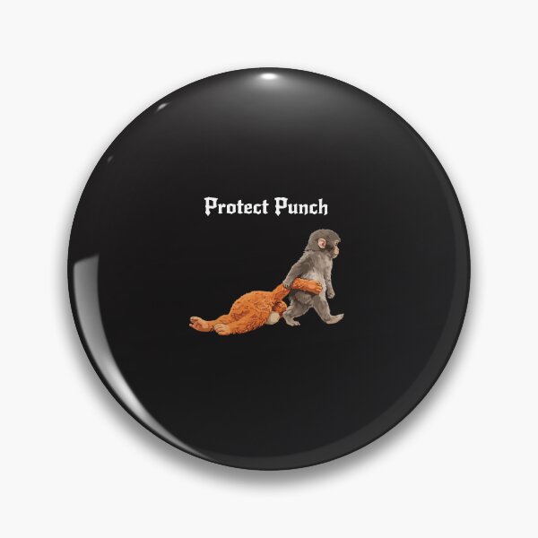 Item preview, Protect Baby Monkey Punch Cute Animal Lover Design designed and sold by kiralynstration.