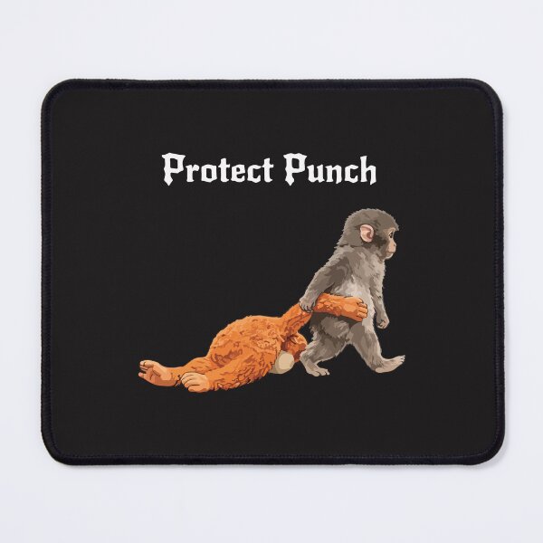 Item preview, Protect Baby Monkey Punch Cute Animal Lover Design designed and sold by kiralynstration.