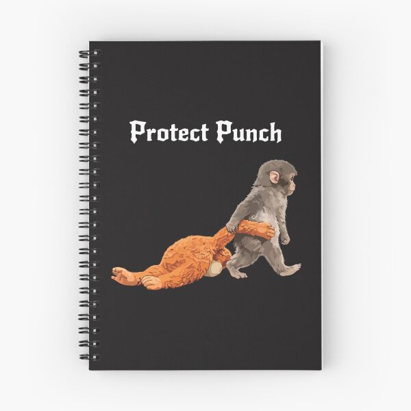 Item preview, Protect Baby Monkey Punch Cute Animal Lover Design designed and sold by kiralynstration.