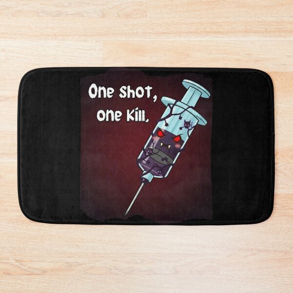 Item preview, One Shot One Kill- Dark Gothic Syringe Aesthic designed and sold by MBBialyPiksel.