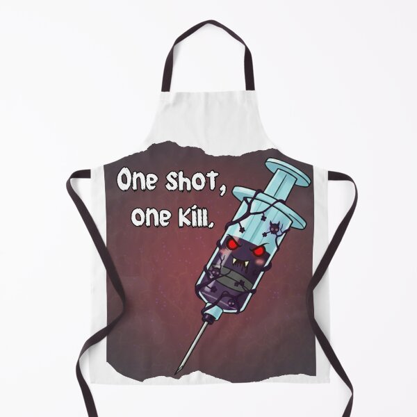 Item preview, One Shot One Kill- Dark Gothic Syringe Aesthic designed and sold by MBBialyPiksel.