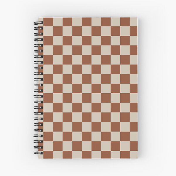Item preview, Copper And Sand Checkered Pattern designed and sold by pattern-archive.