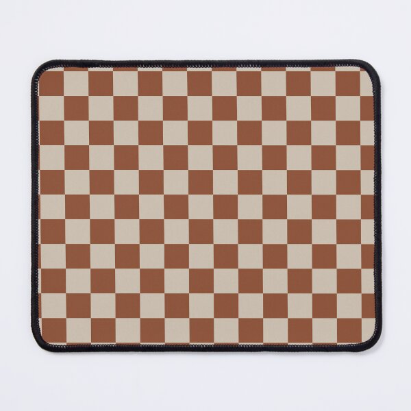 Item preview, Copper And Sand Checkered Pattern designed and sold by pattern-archive.