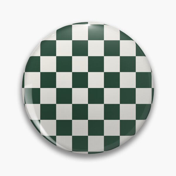 Item preview, Green And Cream Checkered Pattern designed and sold by pattern-archive.