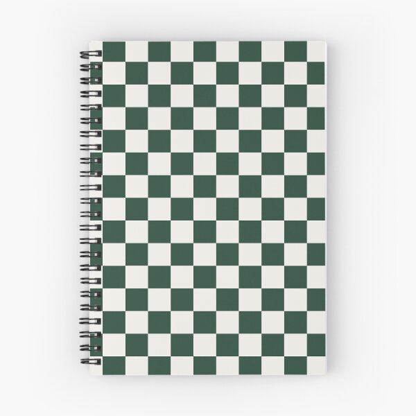 Item preview, Green And Cream Checkered Pattern designed and sold by pattern-archive.