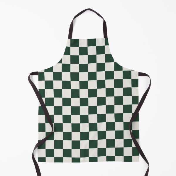 Item preview, Green And Cream Checkered Pattern designed and sold by pattern-archive.