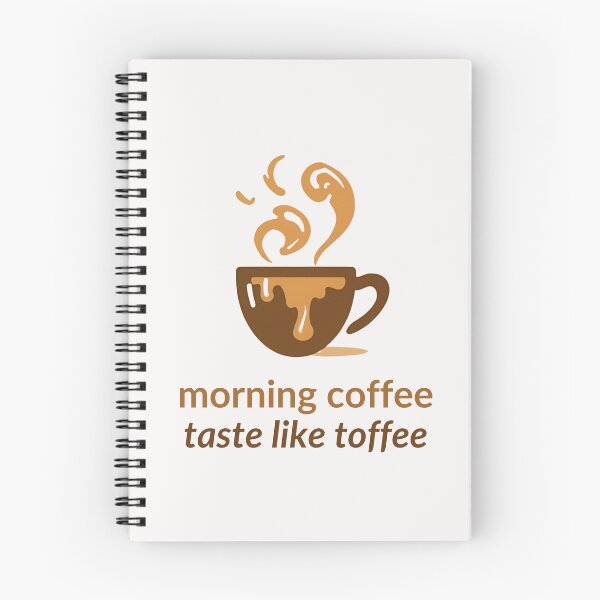 Item preview, Morning Coffee Taste Like Toffee – Cozy Coffee Lover Shirt designed and sold by GigaFactory.