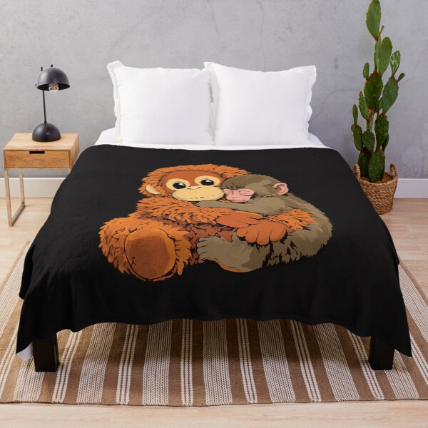 Item preview, Protect Baby Monkey Warm Hug Cute Animal Lover Design designed and sold by kiralynstration.