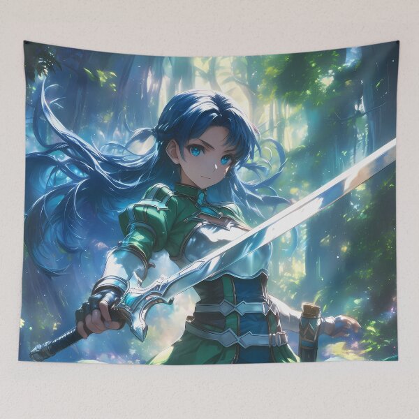 Item preview, Kirigaya Suguha Sword Art Online Forest Swordplay Warrior Glow designed and sold by Spraykart.