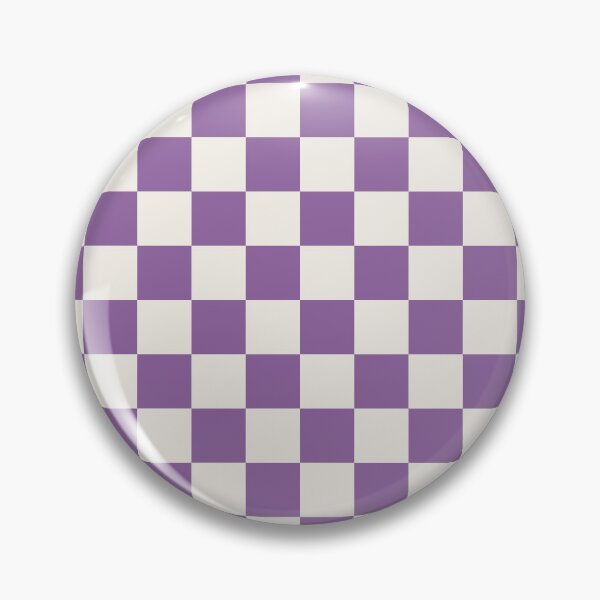 Item preview, Purple And Cream Checkered Pattern designed and sold by pattern-archive.