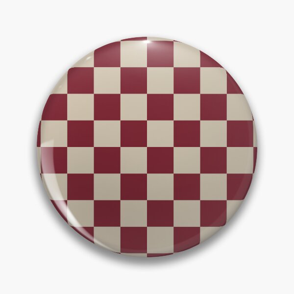 Item preview, Red And Beige Checkered Pattern designed and sold by pattern-archive.