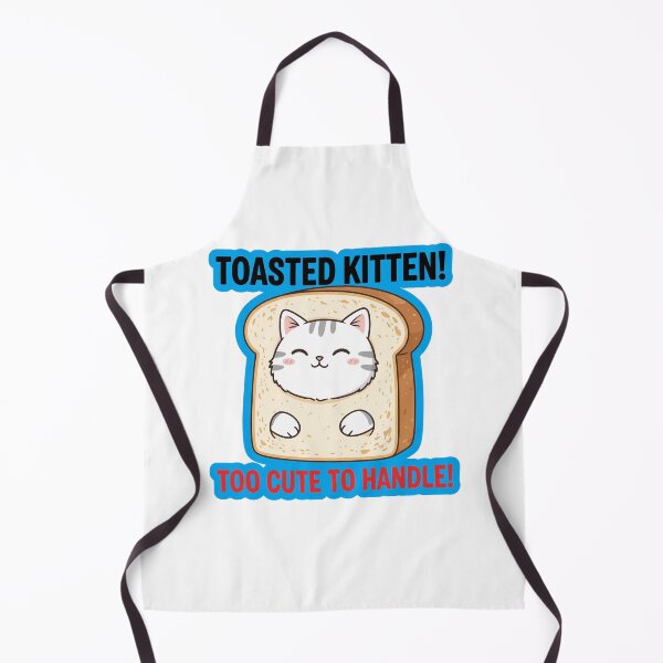 Item preview, Toasted Kitten Adorable Kawaii Cat in Bread Slice designed and sold by dmejpl.
