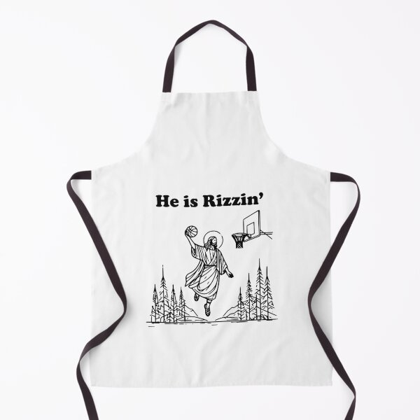 Item preview, Funny Jesus Basketball He Is Rizzin Christian Easter designed and sold by M-Andrews.
