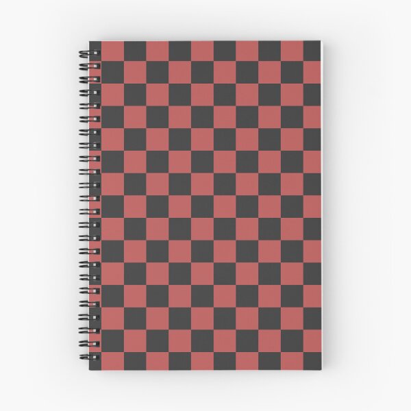 Item preview, Red And Charcoal Checkered Pattern designed and sold by pattern-archive.