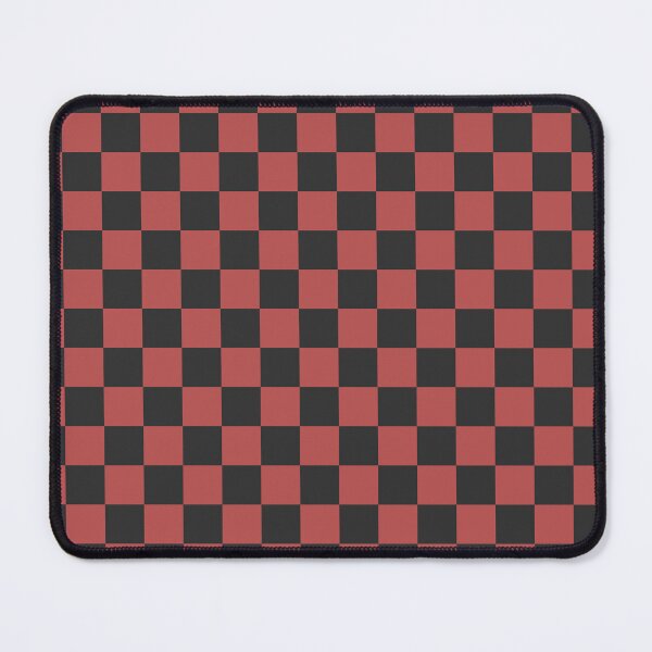 Item preview, Red And Charcoal Checkered Pattern designed and sold by pattern-archive.