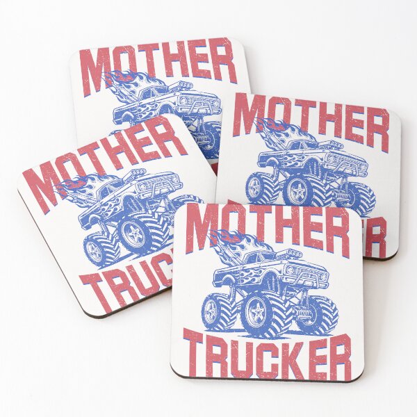 Item preview, Mother Trucker, Mom of Boys, Monster Truck Mom, Mama Racing  designed and sold by FrankIsabel.