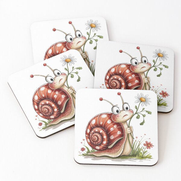 Item preview, Whimsical Snail with a Flower designed and sold by jkrphoto.