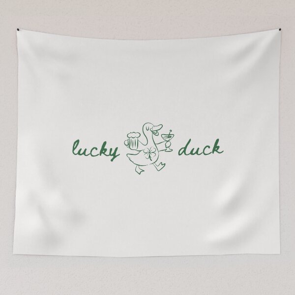 Aperçu de l'œuvre Canard porte-bonheur pour la Saint-Patrick, oie de la Saint-Patrick, drôle d'Irlandais créée et vendue par BachulAlam.