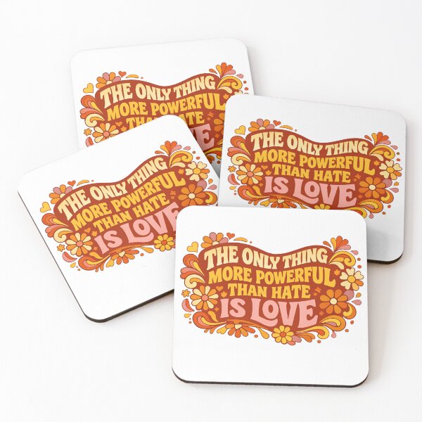 Item preview, The Only Thing More Powerful Than Hate Is Love designed and sold by yogi pribadi.